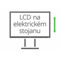 Na elektrický zvedací stojan